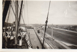 Photographie Photo Amateur Vintage Snapshot Panama Canal  - Lieux