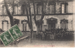 FR11 VILLEDAIGNE - La Mairie - Animée - Belle - Sonstige & Ohne Zuordnung