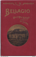 BELLAGIO GRAND HOTEL BELLAGIO & DEPENDANCE VILLE SERBELLONI - EDIT. L. BREITSCHMID BESITZER - ( 4 SCANS ) - Géographie