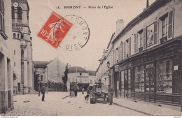 B14-95) ERMONT - PLACE DE L ' EGLISE ( LIVRAISON DE BIERE ) - Ermont-Eaubonne