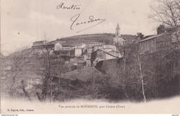 B14-81) BOISSEZON PRES DE CASTRES (TARN)  VUE GENERALE - 1904 - ( 2 SCANS ) - Autres & Non Classés