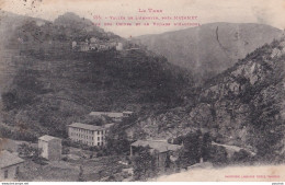 B10-81) VALLEE DE L ' ARNETTE , PRES MAZAMET (TARN) VUE DES USINES ET LE VILLAGE D ' HAUTPOUL  - ( 2 SCANS ) - Autres & Non Classés