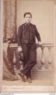 ROUEN - CDV  VERS 1870 - ESPAGNET , 89 , RUE DE L ' ESPERANCE  - UN JEUNE ENFANT  - (2 SCANS) - Lieux