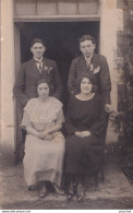 B6-24) RIBERAC (DORDOGNE) CARTE PHOTO BOISMOREAU  - HABITANTS  - ( 2 SCANS ) - Riberac