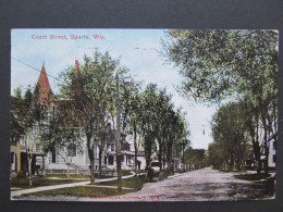 AK SPARTA Wisconsin Court Street Ca. 1910  // D*59759 - Other & Unclassified