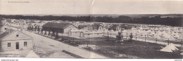 B23-10) VUE GENERALE DU CAMP DE MAILLY - CARTE PANORAMIQUE A 2 VOLETS - 1906 - ( 2 SCANS ) - Mailly-le-Camp