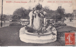 B21-21) DIJON - FONTAINE JEUNESSE - ( ANIMEE - EDIT. AUBERT ) - Dijon