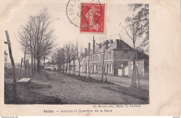 B20-79) LEZAY (DEUX SEVRES) AVENUE ET QUARTIER DE LA GARE - Autres & Non Classés