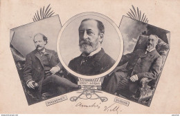 B18- LES ANNALES POLITIQUES ET LITTERAIRES - CARTE AVEC - MASSENET - SAINT SAENS - DUBOIS  - 1905 -  (  2 SCANS ) - Philosophy