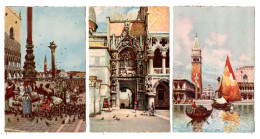 CP  - VENISE Illustrations - 6 Cartes - Venezia (Venice)