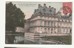 77 . FONTAINEBLEAU . Terrasse De L'Etang Des Carpes  1907 - Fontainebleau