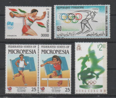 Athletics, MNH, Lot,  ( You Can Choose Single Stamps From This And Other Lots ) - Athletics