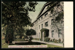 AK San Jose, CA, Entrance To College Of Notre Dame  - San Jose