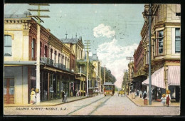 AK Mobile, AL, Dauphin Street, Tramway  - Mobile