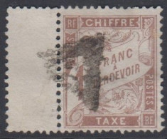 Taxe N° 25 - Cote : 125 € - 1859-1959 Used