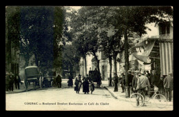 16 - COGNAC - BOULEVARD DENFERT ROCHEREAU ET CAFE DU CHALET - Cognac