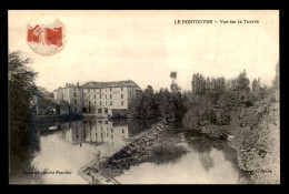 16 - LE PONTOUVRE - VUE SUR LA TOUVRE - MOULIN A EAU - MINOTERIE RIVET - Autres & Non Classés