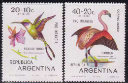 Argentine 1970 Birds 2v ** - Kolibries