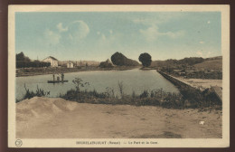 55 - HOUDELAINCOURT - LE PORT DU CANAL ET LA GARE - EDITEUR CH. BRUNEL - Andere & Zonder Classificatie