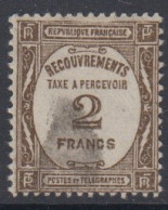 Taxe N° 62 Oblitéré - Cote : 30 € - 1859-1959 Usados
