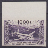 France - PA33 - 1000f Bréguet "Provence" - épreuve De Couleur Lilas-foncé ND BdF - 1927-1959 Ungebraucht