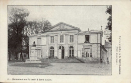 72 , Cpa  SAINT CALAIS , 11 , Monument De Poitevin  (0191.AOU23) - Saint Calais