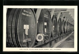 AK Asti, Weinfässer Der Italian Swiss Colony Winery  - Wijnbouw