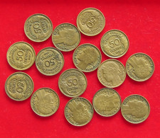 COLLECTION LOT FRANCE BEFORE 50 CENTIMES 1932 15PC 31G #xx40 3080 - Collections