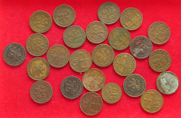 COLLECTION LOT CZECHOSLOVAKIA 10 HALERU 25PC 50G #xx40 2724 - Czechoslovakia