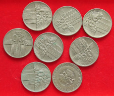 COLLECTION LOT POLAND 20 ZLOTYCH 8PC 82G #xx40 2545 - Polonia