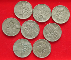 COLLECTION LOT POLAND 20 ZLOTYCH 8PC 82G #xx40 2545 - Poland