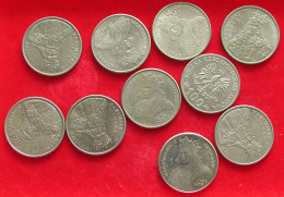 COLLECTION LOT POLAND 100 ZLOTYCH 10PC 110G #xx40 2557 - Poland