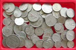 COLLECTION LOT WORLD EUROPE ONLY ALUMINIUM COINS 99PC 126G #xx40 2855 - Verzamelingen & Kavels