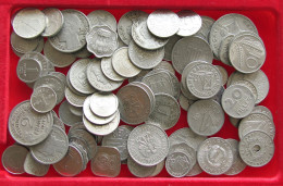 COLLECTION LOT WORLD EUROPE ONLY ALUMINIUM COINS 96PC 115G #xx40 2857 - Collections & Lots