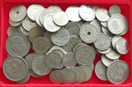 COLLECTION LOT WORLD EUROPE ONLY ALUMINIUM COINS 95PC 143G #xx40 2881 - Verzamelingen & Kavels