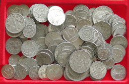 COLLECTION LOT WORLD EUROPE ONLY ALUMINIUM COINS 82PC 122G #xx40 2902 - Collections & Lots