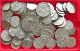 COLLECTION LOT WORLD EUROPE ONLY ALUMINIUM COINS 88PC 135G #xx40 2882 - Verzamelingen & Kavels