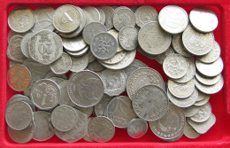 COLLECTION LOT WORLD EUROPE ONLY ALUMINIUM COINS 115PC 146G #xx40 2883 - Verzamelingen & Kavels