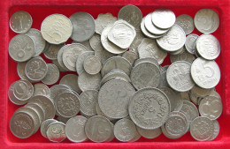 COLLECTION LOT WORLD EUROPE ONLY ALUMINIUM COINS 109PC 122G #xx40 2877 - Verzamelingen & Kavels