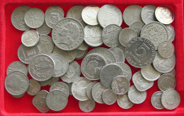 COLLECTION LOT WORLD EUROPE ONLY ALUMINIUM COINS 79PC 93G #xx40 2871 - Collections & Lots