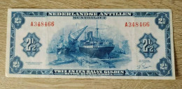 Netherland Antilles 2 1/2 Gulden 1955 - Netherlands Antilles (...-1986)