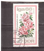 GERMANIA IGA66 RHODODENDRON - Used Stamps