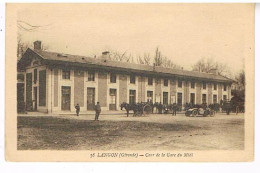 33 LANGON  COUR DE LA GARE DU MIDI - Langon