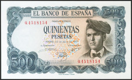 500 Pesetas. 23 De Julio De 1971. Serie Q Y Numeración Capicúa. (Edifil 2021: 4 - Andere & Zonder Classificatie