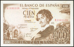 100 Pesetas. 19 De Noviembre De 1965. Serie R. (Edifil 2021: 470a). Conserva Pa - Altri & Non Classificati