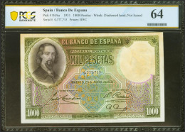 1000 Pesetas. 25 De Abril De 1931. Sin Serie. (Edifil 2017: 362, Pick: 84Aa). E - Autres & Non Classés