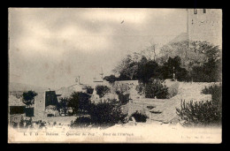 84 - BOLLENE - QUARTIER DU PUY - TOUR DE L'HORLOGE - CACHET DU 99E DE LIGNE - Bollene