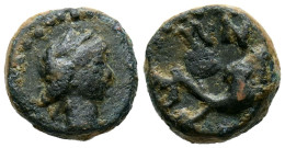 OLONT (Aznalcázar, Sevilla). Cuadrante. (Ae. 1,80g/10mm). 50-20 A.C. (FAB-1885) - Other & Unclassified