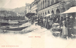 LUZERN - Markttag - Verlag Photoglob 2323 - Lucerne