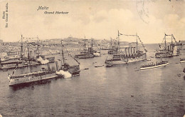 Malta - VALETTA - Grand Harbour - British War Fleet - Publ. The Grand Studio  - Malta